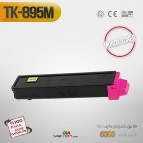 Kyocera TK-895M Kırmızı Uyumlu Muadil Toner