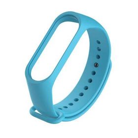 Kyver Mi Band 3 Mi Band 4 Akıllı Bileklik Uyumlu Mavi Kordon Kayış