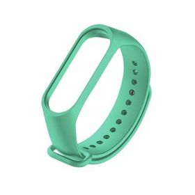 Kyver Mi Band 3 ve 4 Uyumlu Turkuaz Silikon Kordon Kayış