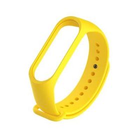 Kyver ‎SKY-MB4BS-108 Sarı Mi Band 3 - Mi Band 4 Akıllı Bileklik Uyumlu Kyver Kordon Kayış