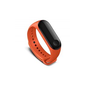 Kyver Xiaomi Mi Band 3-4 Turuncu Akıllı Bileklik Kordon