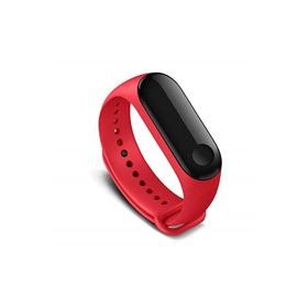 Kyver Xiaomi Mi Band 3 Mi Band 4 Kırmızı Akıllı Bileklik Kyver Kordon Kayış