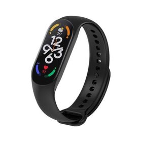 Kyver Xiaomi Mi Band 7 ile Uyumlu Lila Silikon Kordon