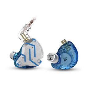 Kz ZS10 Pro 4BA+1DD Açık Mavi Hibrit Kulaklık