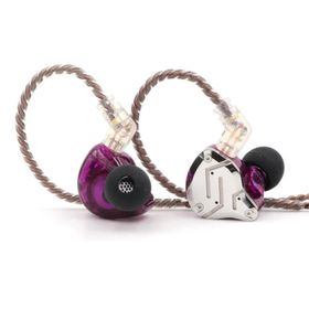 Kz ZS10 Pro 4BA+1DD Hibrit Mor Kulaklık