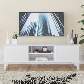 Kzy Mobilya Romeo Beyaz TV Ünitesi