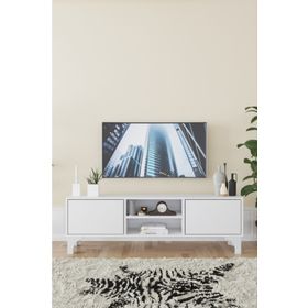 KZY Romeo Beyaz Tv Sehpası