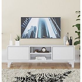 KZY Romeo Beyaz Tv Sehpası