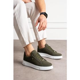 L.A Polo 039 Haki Beyaz Erkek Spor Ayakkabı