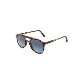 L.G.R Pilot Unisex Havana Maculato 39 Blue HD Gradient Lgr Güneş Gözlüğü