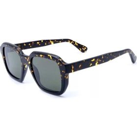 L.G.R Raffaello Black Havana Scuro 09B Dark Green G15 Unisex Güneş Gözlüğü