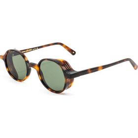 L.G.R Reunion Havana Maculato 39 Flat Green G15 Lgr Unisex Güneş Gözlüğü