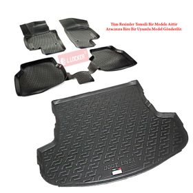 L.Locker Fiat Linea 2009 Sonrası 3D Bagaj Havuzu Paspası