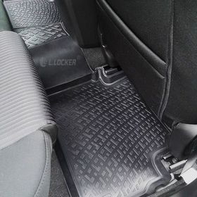 L.Locker Toyota Yaris 2013 ve Sonrası Siyah 3D Araca Özel Havuzlu Paspas
