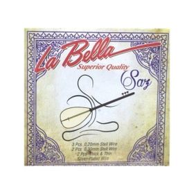 La Bella 0,20 Uzun Sap Bağlama Takım Tel