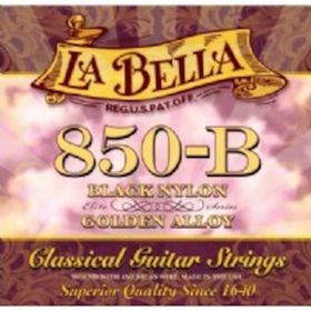 La Bella 850B Siyah Golden Alloy Dupont Flamengo Gitar Teli