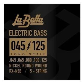 La Bella RX-N5B 45-125 5 Telli Bas Gitar Teli