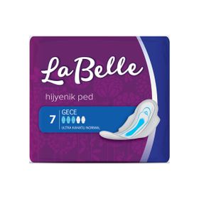 La Belle 7'li Ultra Gece Hijyenik Ped