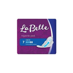 La Belle 7'li Ultra Gece Hijyenik Ped