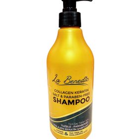 La Benedic 500 ml Collagen Keratin Salt Paraben Free Onarıcı Tüm Saç Tipleri İçin Şampuan