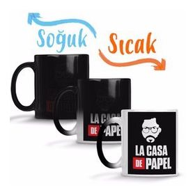 La Casa De Papel 010 Sihirli Porselen Kupa