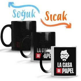 La Casa De Papel 010 Sihirli Porselen Kupa
