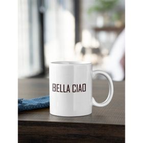 La Casa De Papel Bella Ciao Baskılı Kupa