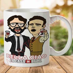 La Casa De Papel Bella Ciao Baskılı Kupa