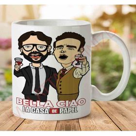 La Casa De Papel Bella Ciao Baskılı Kupa