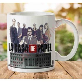 La Casa De Papel Bina Oyuncular Baskılı Kupa