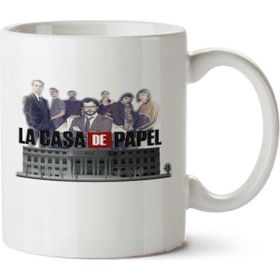 La Casa De Papel Bina Oyuncular Baskılı Kupa