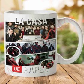 La Casa De Papel Oyuncular Baskılı Kupa