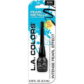 La Colors Pearl Metal Likit Black Pearl Eyeliner