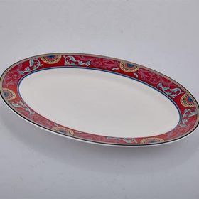 La Medore Citrus 30x20 cm Büyük Kayık Tabak