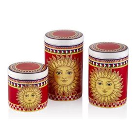 La Medore Sunshine 3'lü 16x13.8x10 cm Kavanoz Seti