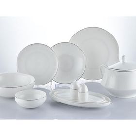 La Medore Ufo Platinum 12 Kişilik 59 Parça Yemek Takımı