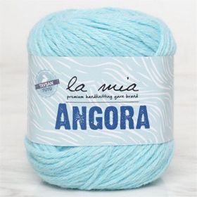 La Mia Angora 33802 L071 50 gr Mavi El Örgü İpi