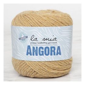 La Mia Angora 33807 L132 50 gr Bej El Örgü İpi