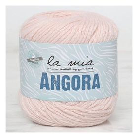 La Mia Angora 34012 L185 Pudra Pembe El Örgü İpi