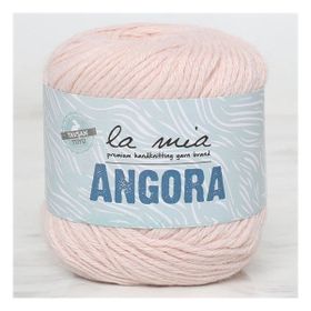 La Mia Angora 34012 L185 Pudra Pembe El Örgü İpi