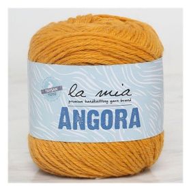 La Mia Angora 34216 L123 Hardal El Örgü İpi