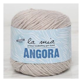 La Mia Angora 34218 L003 50 gr Bej El Örgü İpi
