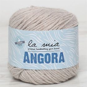 La Mia Angora 34218 L003 50 gr Bej El Örgü İpi
