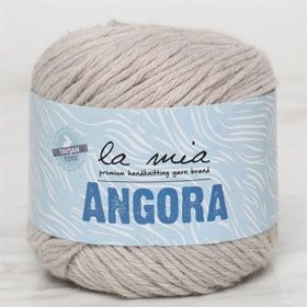 La Mia Angora 34218 L003 50 gr Bej El Örgü İpi