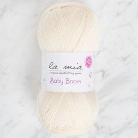 La Mia Baby Boom 34107 25 Krem El Örgü İpi