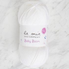 La Mia Baby Boom 34118 10 Beyaz El Örgü İpi