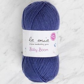 La Mia Baby Boom 34125 604 Açık Lacivert El Örgü İpi