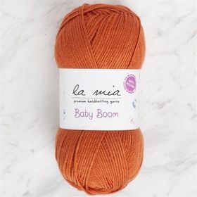 La Mia Baby Boom 34130 1210 Kiremit Rengi El Örgü İpi