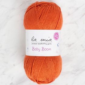 La Mia Baby Boom 34130 1210 Kiremit Rengi El Örgü İpi