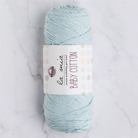 La Mia Baby Cotton 33625 L036 Açık Mavi El Örgü İpi